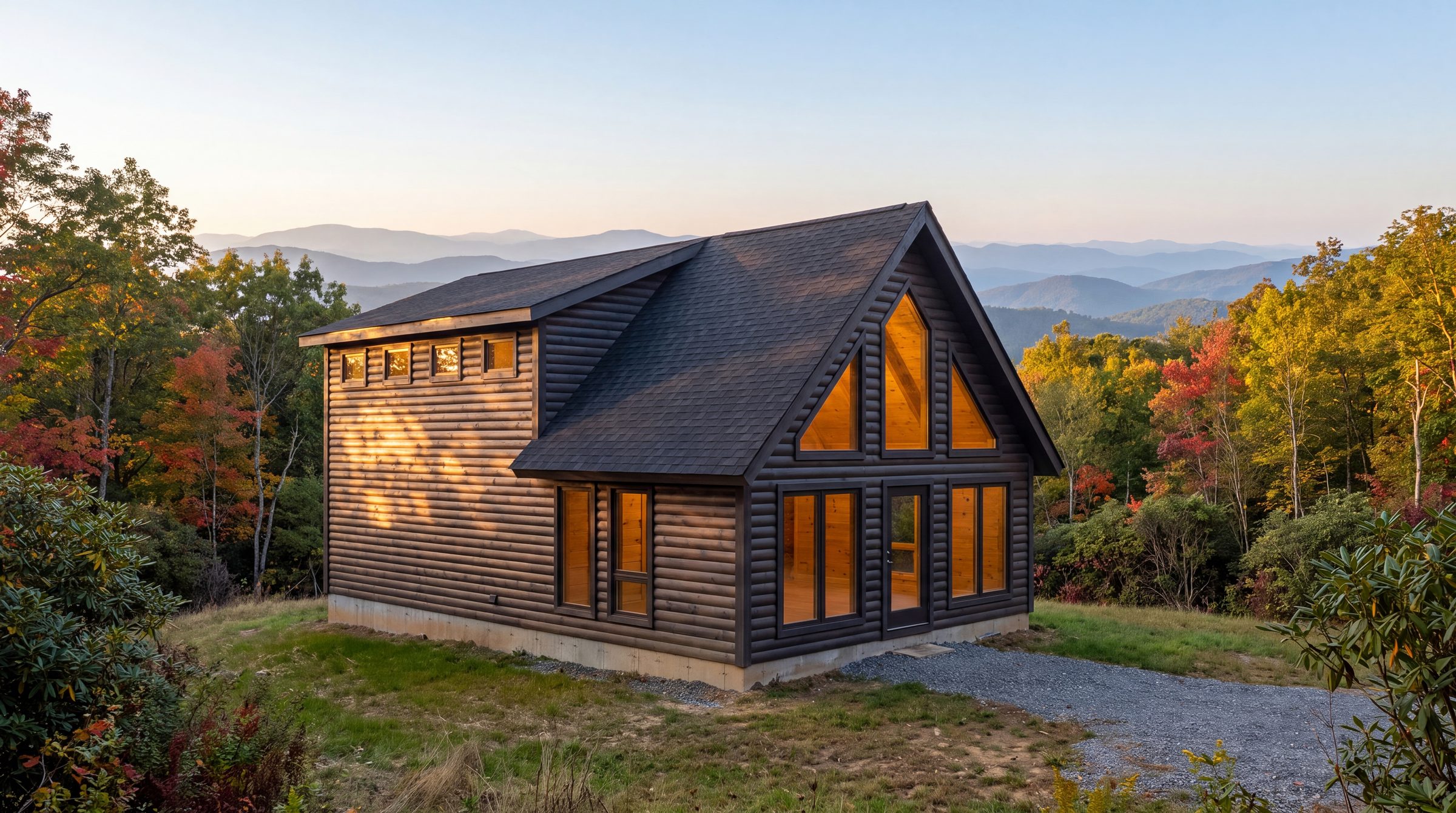 Little Twig 1160 Cedar Log — Blue Ridge overlook