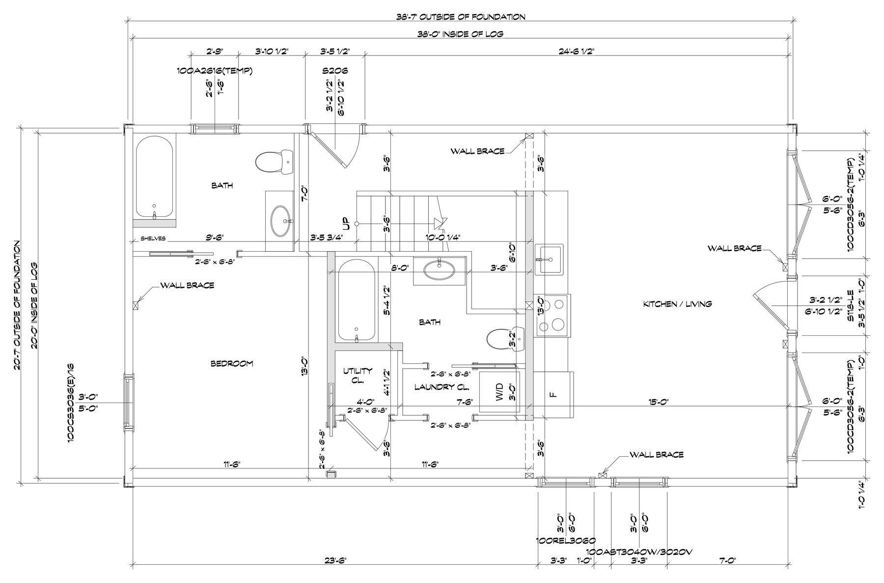 Two Suites, Main Floor plan