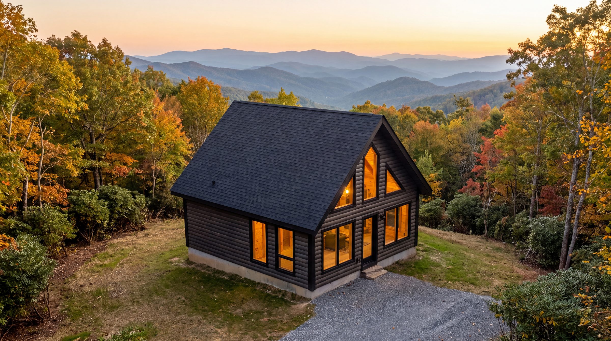 Little Twig 400 Cedar Log — Blue Ridge overlook