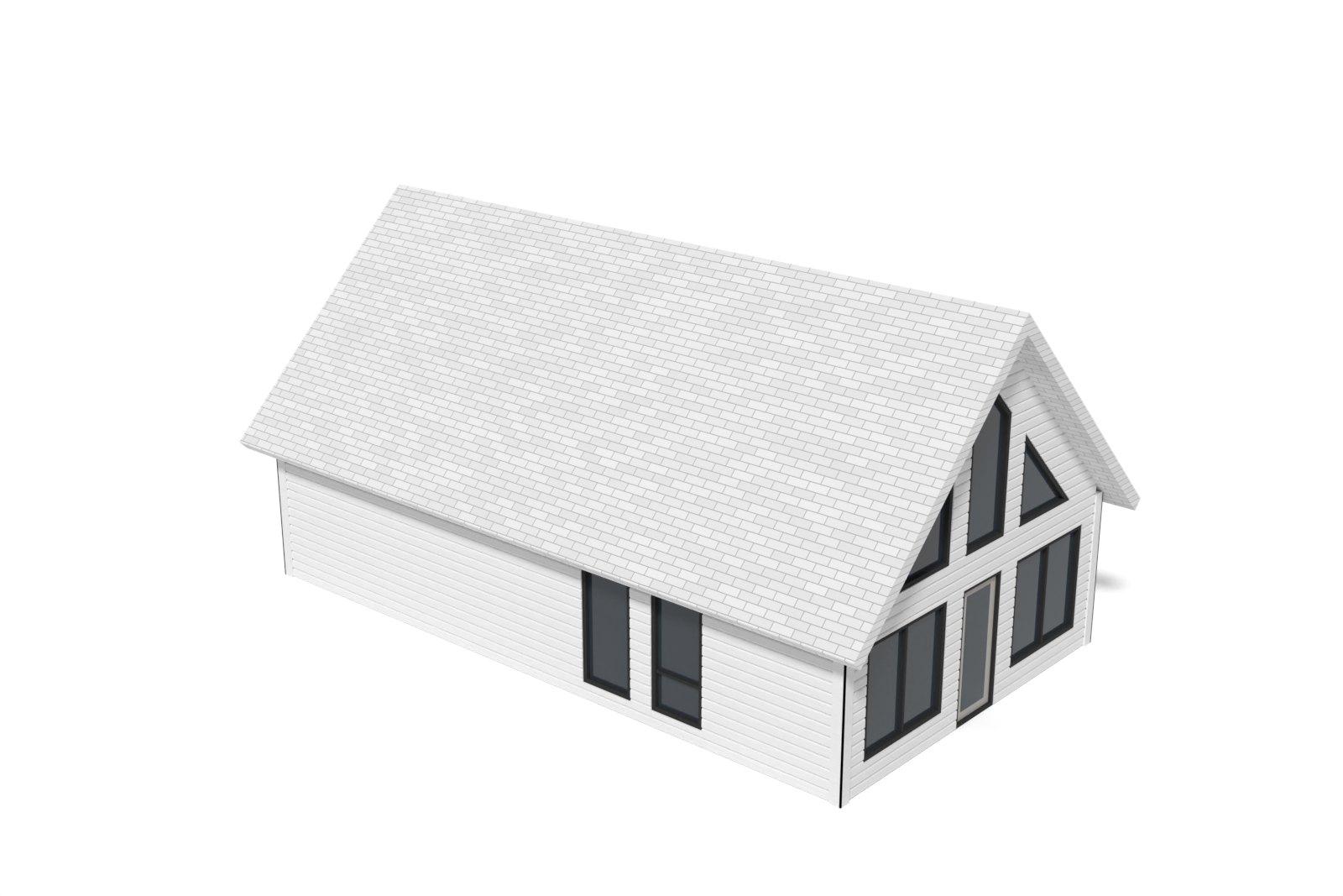 Little Twig 950 Cedar Log with Estate Gray roof, Chestnut logs