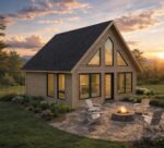 400 sf cedar log home material kit