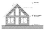 400 sf cedar log cabin kit