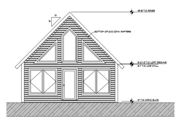 400 sf cedar log cabin home kit
