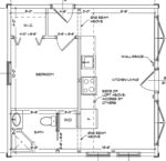 400 sf cedar log home package