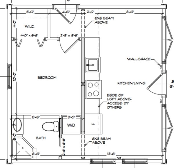 400 sf cedar log home kit